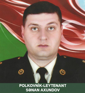 Polkovnik-leytenant Sənan Tahir oğlu Axundov